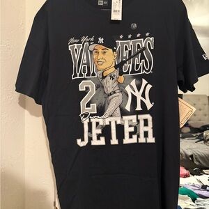 New Era Yankees Jeter Black Tee